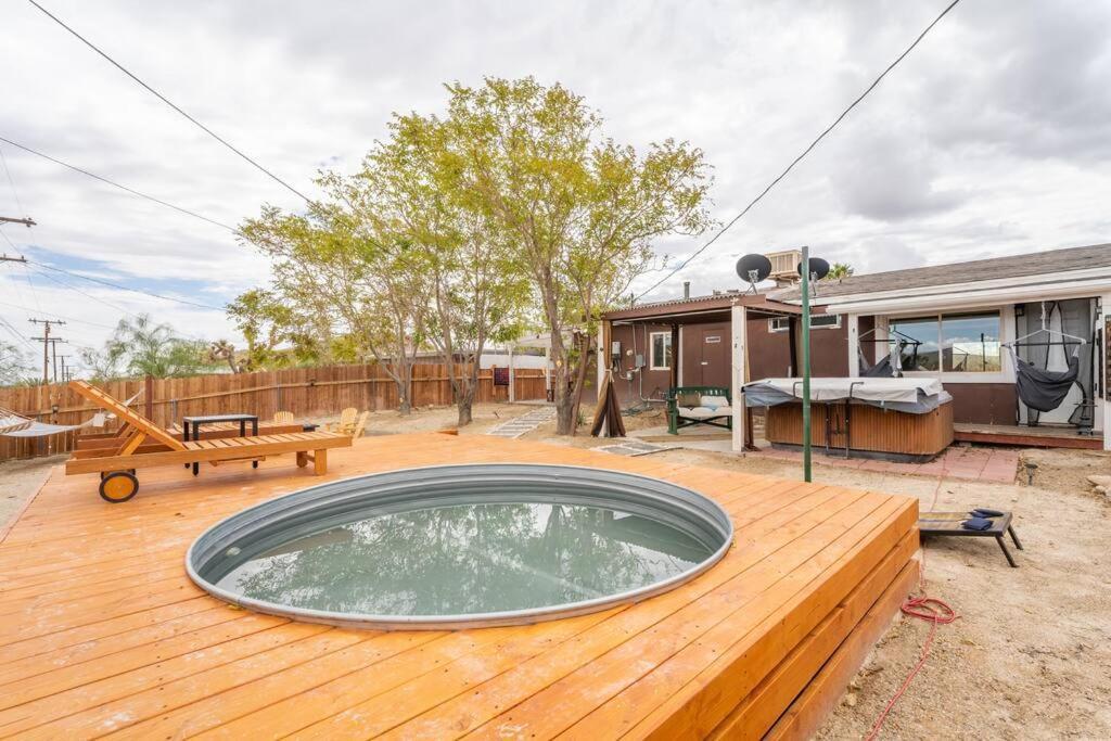 Palm Vista Retreat *Hot Tub/Cowboy Pool/Hammocks* Villa Joshua Tree Exterior photo